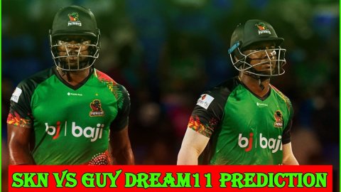 SKN vs GUY Dream11 Prediction: काइल मेयर्स को बनाएं कप्तान, ये 4 बल्लेबाज़ ड्रीम टीम में करें शामिल