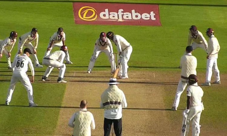 Somerset's last-minute aggressive field placement helps them secure 111-run win against Surrey