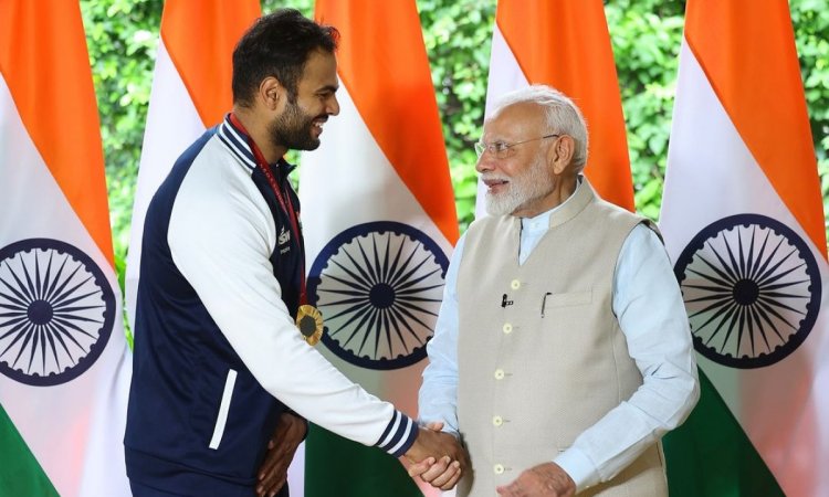 'After Tokyo, you took a promise...': Sumit Antil dedicates his second Paralympic gold to PM Modi