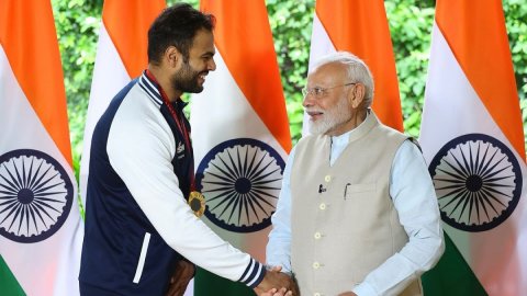 'After Tokyo, you took a promise...': Sumit Antil dedicates his second Paralympic gold to PM Modi