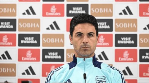 'Arsenal will play ‘without the ball’:  Arteta’s cheeky dig after Trossard’s sending off