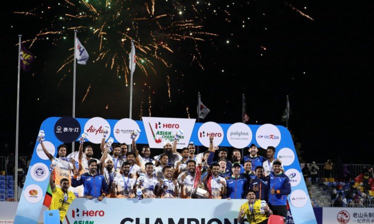 Asian Champions Trophy: Jugraj's late goal helps India defeat China 1-0, retain title (Ld)