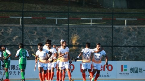 Asian Hockey Champions Trophy: India edge past Pakistan 2-1 to end league stage unbeaten (Ld)