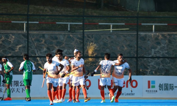 Asian Hockey Champions Trophy: India edge past Pakistan 2-1 to end league stage unbeaten (Ld)