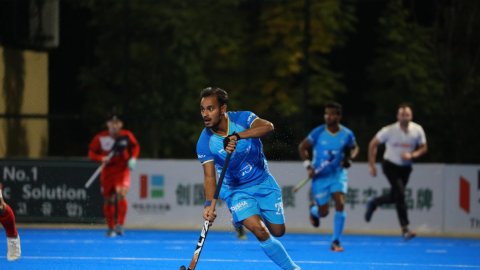 Asian Hockey Champions Trophy: Jugraj's late strike helps India quell China 1-0 to lift title