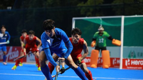 Asian Hockey Champions Trophy: Korea keep semis hope alive with 3-2 win against China 