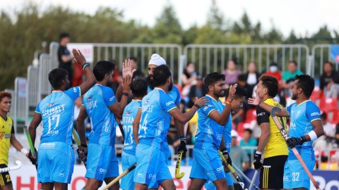 Asian Hockey Champions Trophy: Rajkumar scores hat-trick as India thrash Malaysia 8-1 