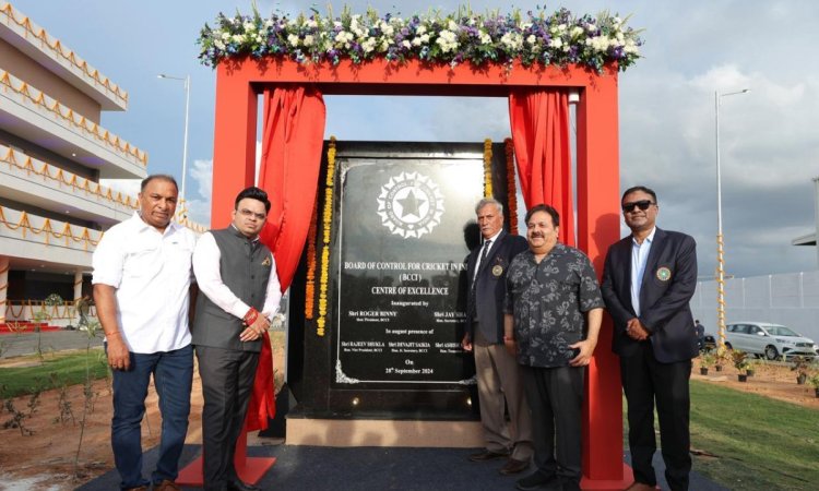 BCCI inaugurates new National Cricket Academy in Bengaluru