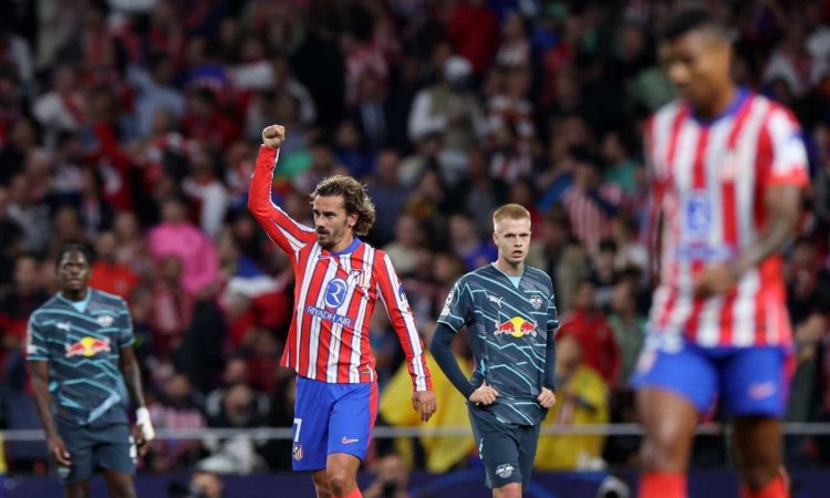 Champions League: Griezmann stars in Atletico fight back, Barca crash in Monaco