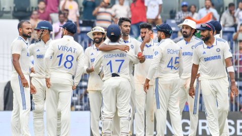 Chennai : Fourth day of the first cricket test match between India and Bangladesh