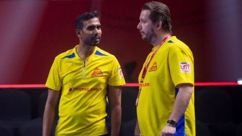 Chennai Lions & Puneri Paltan Table Tennis face off for place in knockouts