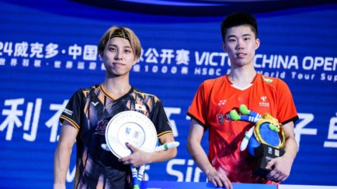 China clinches four titles at badminton China Open