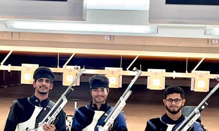 Dhanush sinks world records as India make clean sweep in men's Air Rifle at Deaf World C'ship