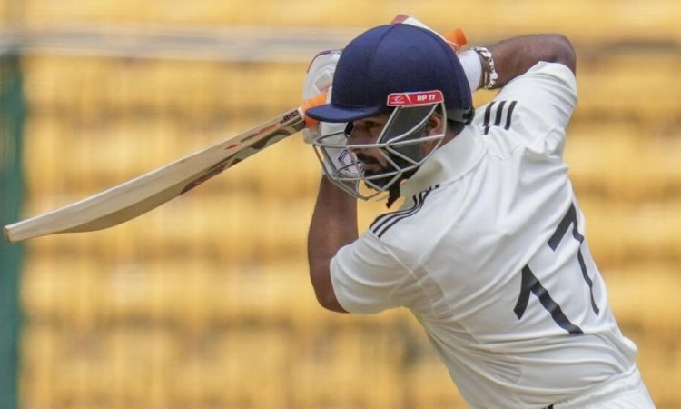 Duleep Trophy: Rishabh Pant’s counterattacking 61 helps India B take lead to 240 runs