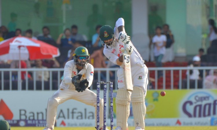 Efforts from Litton, Mehidy and Hasan put Bangladesh just ahead of Pakistan