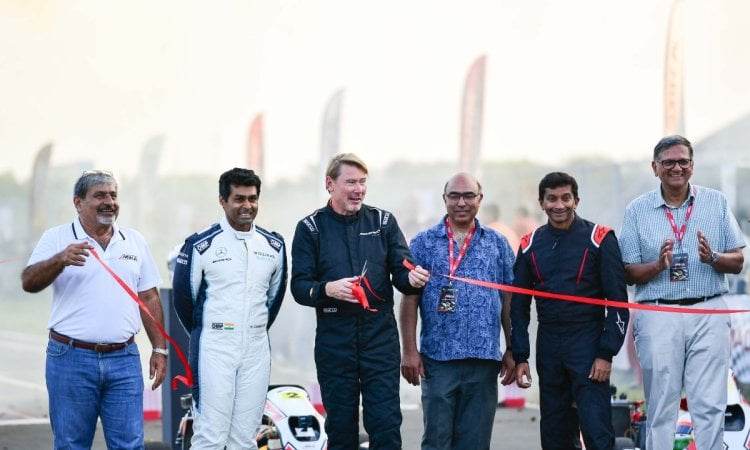 Former F1 champion Mika Hakkinen inaugurates India's first CIK-certified karting circuit near Chenna