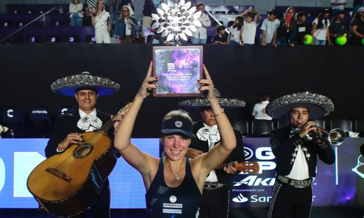 Frech beats Gadecki in Guadalajara to win first WTA title