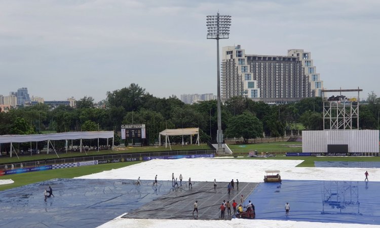 Greater Noida : Test Cricket Match Between Afghanistan And New Zealand