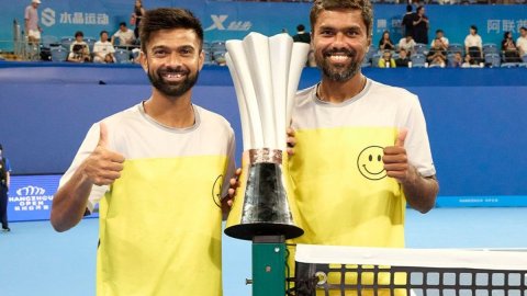 Hangzhou Open: Jeevan Nedunchezhiyan, Vijay Sundar clinch maiden ATP doubles title