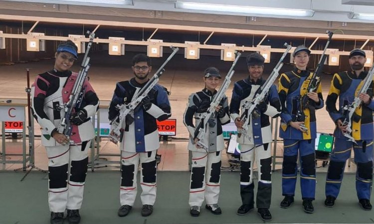 India clinch 1-2 finish in Mixed Air Rifle on Day Three of 2nd World Deaf Shooting Championship 2024