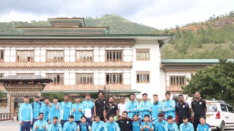 India U17 men's team lands in Bhutan ahead of SAFF Championship