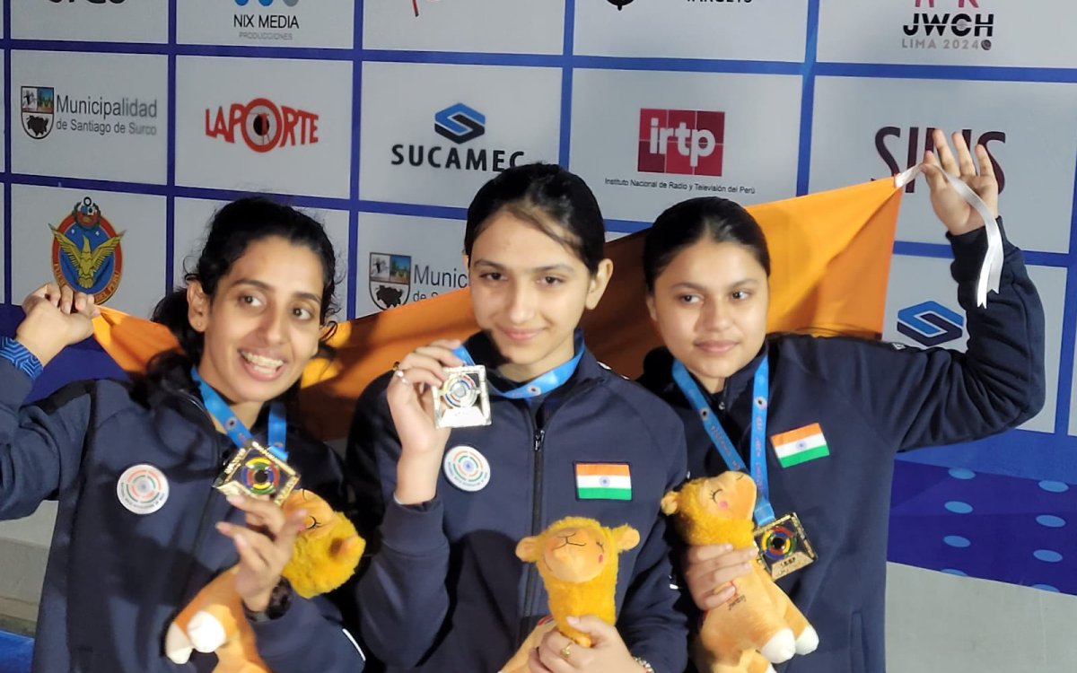 Indian Shooters Kickstart Junior World C'ship Campaign With Two Gold On
