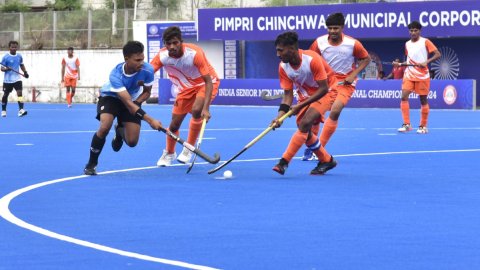 Inter-department National Hockey: Steel Plant Sports Board continue good run