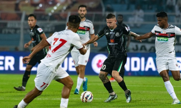 ISL 2024-25: Ajaraei’s late strike helps NorthEast United beat Mohammedan Sporting