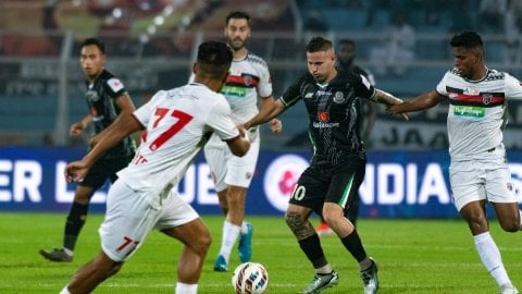 ISL 2024-25: Ajaraei’s late strike helps NorthEast United beat Mohammedan Sporting