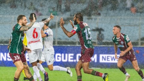 ISL 2024-25: Mohun Bagan edge past NorthEast United in a five-goal thriller