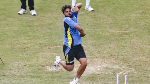 Kanpur: Team India's practice session ahead of the second Test cricket match against Bangladesh