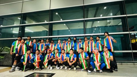 Men's hockey team returns to India after winning Asian Champions Trophy