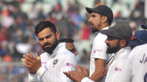 Nov 2019,Kolkata,2nd Test,Day 3,India Vs Bangladesh,India,Bangladesh,Holkar Cricket Stadium