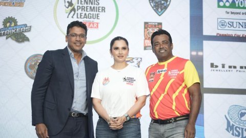 Paes, Bhupathi, and Sania reunite at Tennis Premier League Season 6 auction