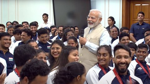 Paris Paralympics: PM Modi meets Indian Para-athletes at his residence