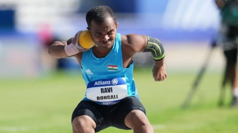 Paris Paralympics: Ravi Rongali finishes 5th in men's shot put F40 final