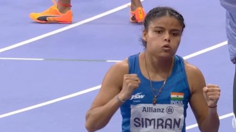 Paris Paralympics: Simran Sharma bags historic bronze in Women's 200m T12