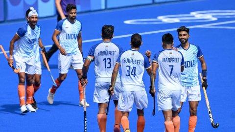 Paris: The men's field hockey bronze medal match between India and Spain at the Paris Olympics 2024