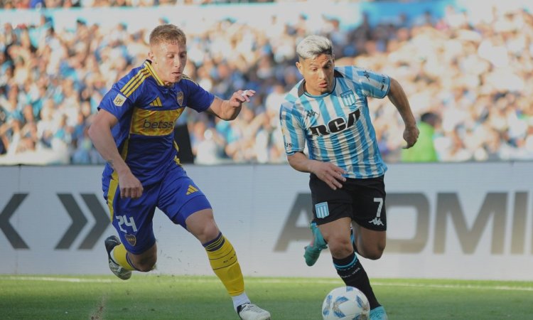 Racing beat Boca Juniors in Argentina's top flight