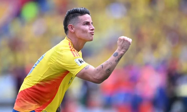 Rodriguez inspires Colombia to victory over Argentina