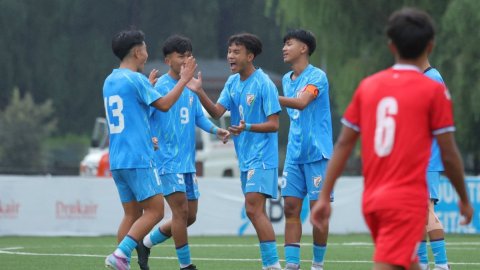 SAFF U17 C’ship: India beat Nepal 4-2 to march into final