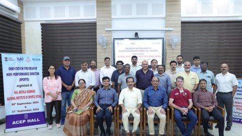 SAI hosts orientation programme for High-Performance Directors, Managers at Patiala