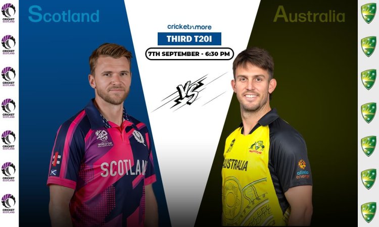 SCO vs AUS: Dream11 Prediction 3rd T20, Australia tour of Scotland 2024