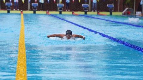 Senior National Aquatic: Tamil Nadu break Men’s 4 x 100m Medley record