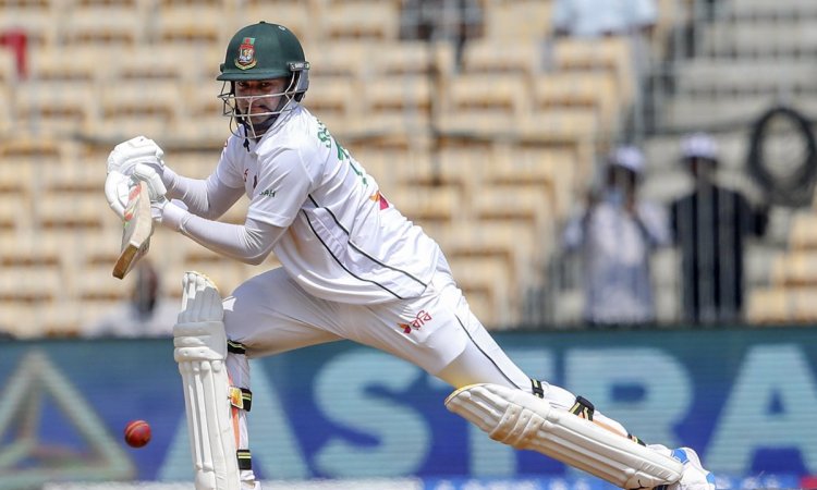 Shakib Al Hasan becomes oldest Bangladeshi Test cricketer