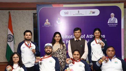 Sports Minister facilitates Paralympics medallists, says contingent is ‘bringing pride’ to India