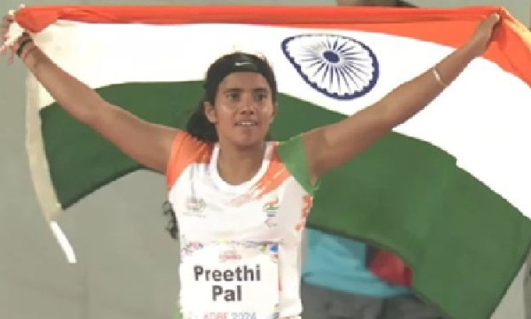 Still unable to believe I won, says sprinter Preethi Pal after winning bronze in the Paralympic Game