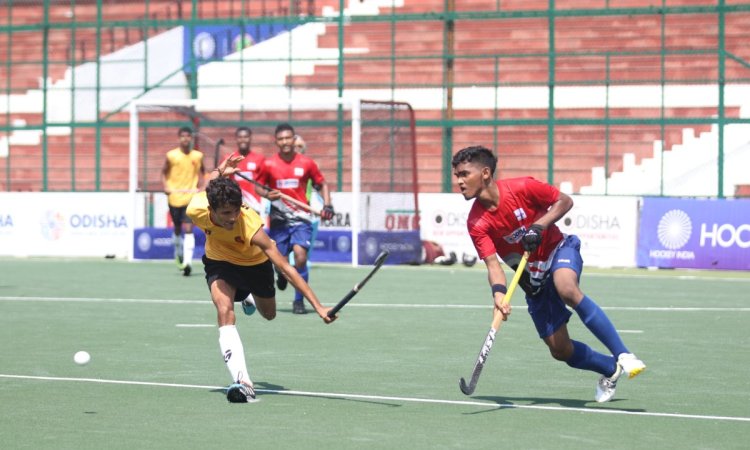 Sub-jr Men's National Hockey: U.P, Odisha, Punjab, Haryana secure semis spots