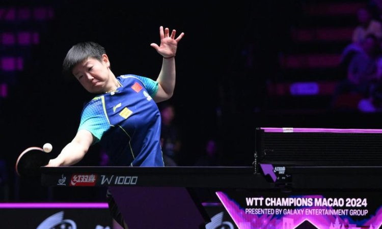 Table tennis: Sun Yingsha, Lin Shidong crowned at WTT Champions Macao