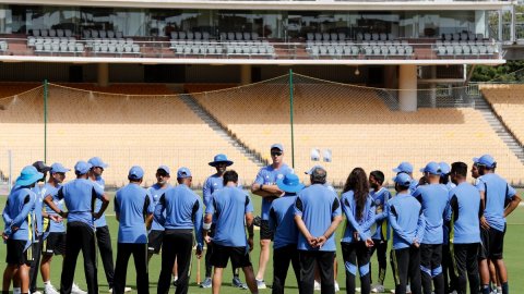 Team India begins preparation for upcoming Tests against Bangladesh in Chennai